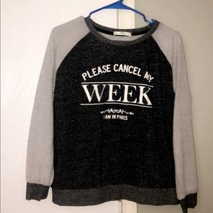 I’m selling a MNG sweatshirt.